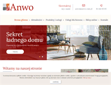 Tablet Screenshot of anwo.com.pl